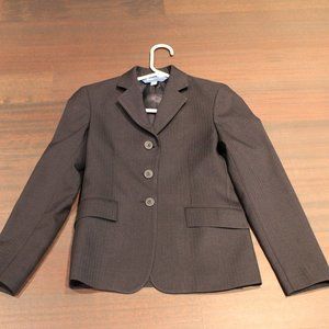 RJ Classics Girls' 12y Horse Show Coat (Navy)